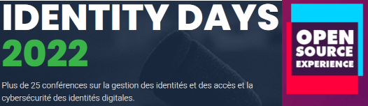 IdentityDays OpenSource Experience